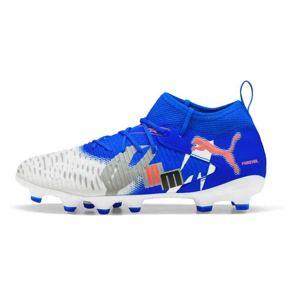 Футбольные бутсы Puma Future 8 Match Forever FG/AG, синий — фото 4