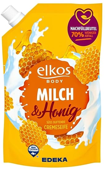 

Сменный блок жидкого мыла Milch&Honig 750мл Elkos