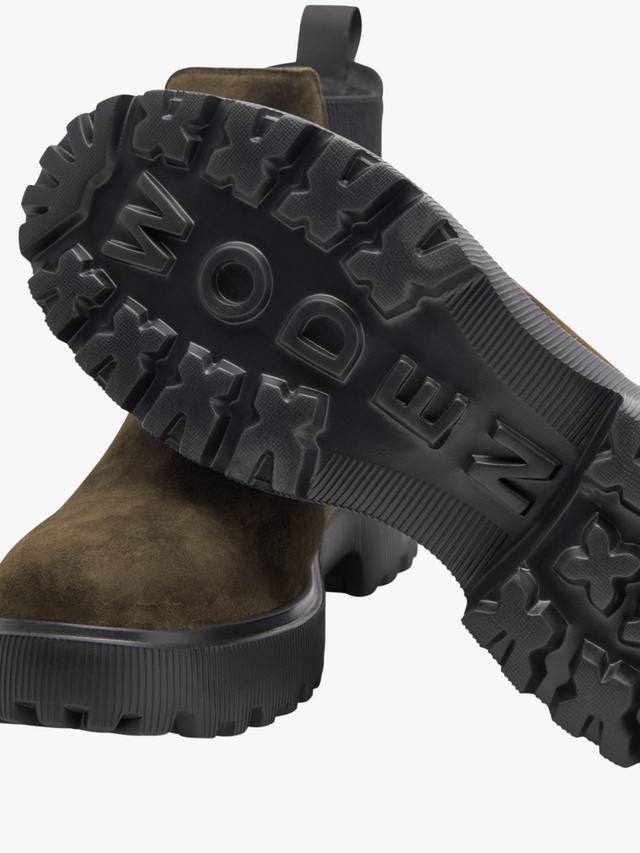 Ботинки челси Aya из замши WODEN SHOE THE BEAR, Green — фото 4