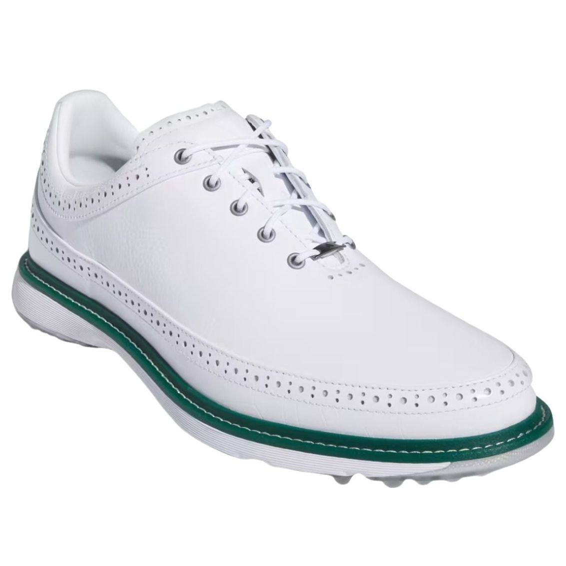 Adidas MC80 Spikeless 'Cloud White Silver Metallic Collegiate Green' — фото 4