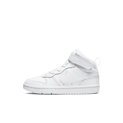 

Кроссовки Nike Court Borough Mid 2, цвет White/White/White