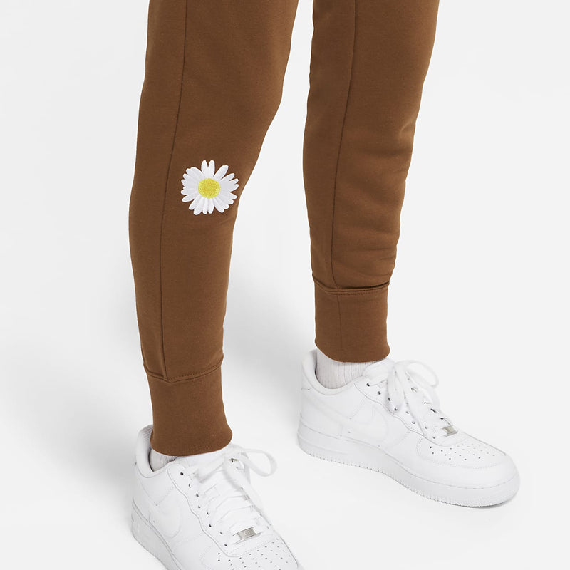 Спортивные брюки Men's Nike Knit Embroidered Sports Pants/Trousers/Joggers Brown DM5013-204 — фото 4