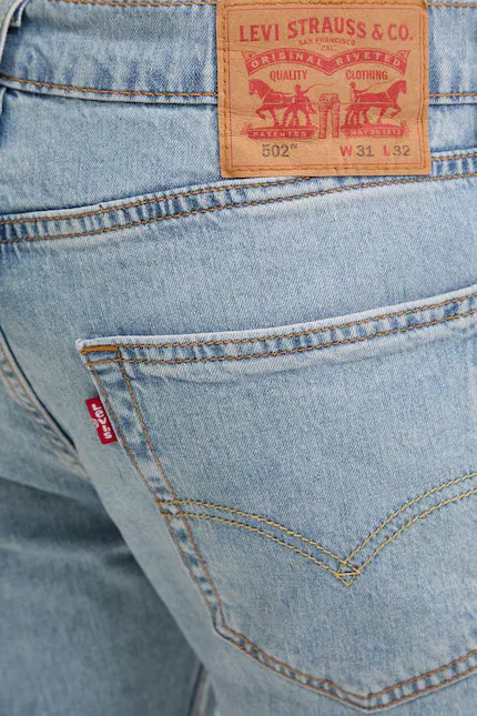Джинсы модель 502 Levi's, синий — фото 4