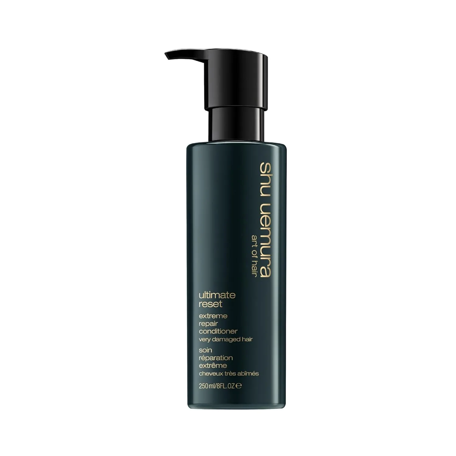 shu uemura art of hair Ultimate Reset кондиционер для экстремального восстановления волос - укрепляет, уменьшает ломкость и секущиеся кончики, глубоко кондиционирует и питает поврежденные волосы, с экстрактом японского риса, 236 мл 237 мл (1 шт....