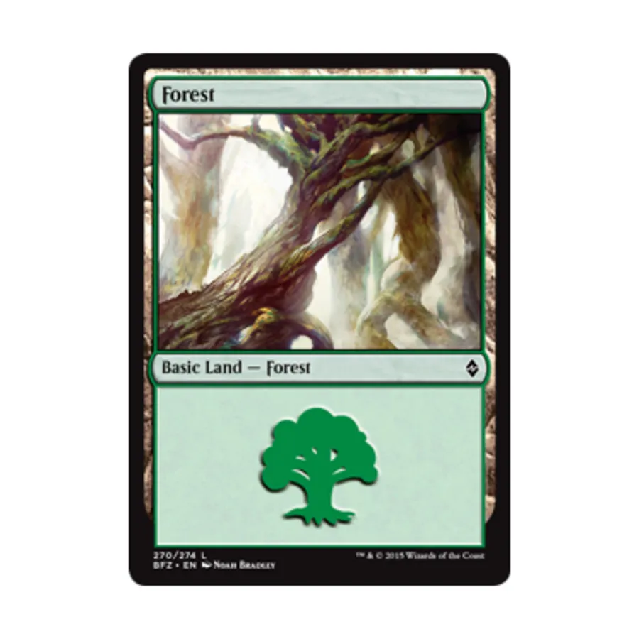 

CCG Лес #270 (С), MTG - Battle for Zendikar