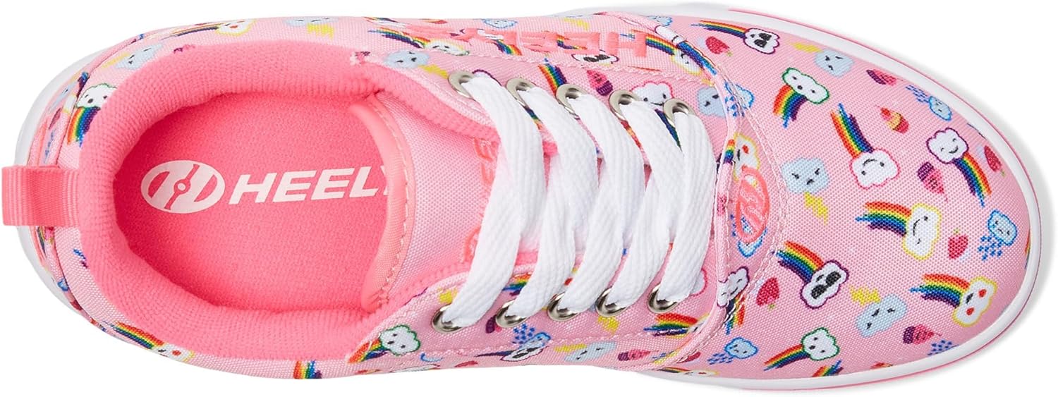 Детские роликовые кроссовки Heelys Pro 20 Prints (для малышей, детей постарше и взрослых), светло-розовый — фото 2