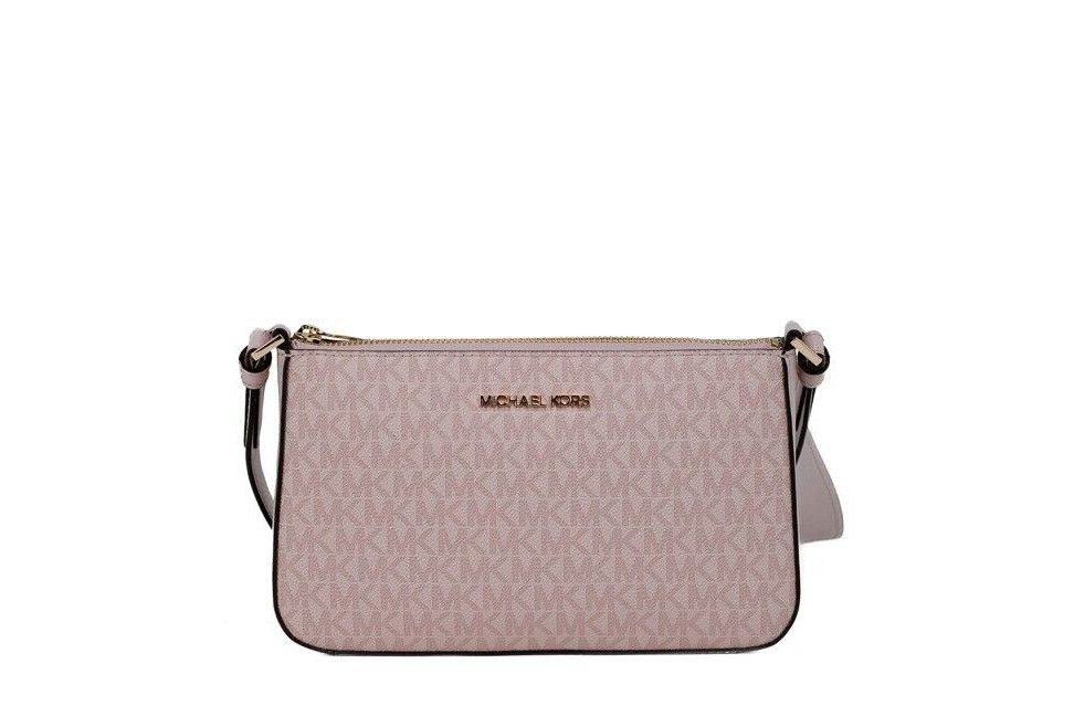 

Jet Set Small Powder Blush PVC Crossbody Tech Handbag Кошелек Michael Kors