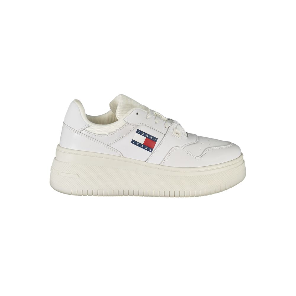 

Белые кожаные женские кроссовки Tommy Hilfiger