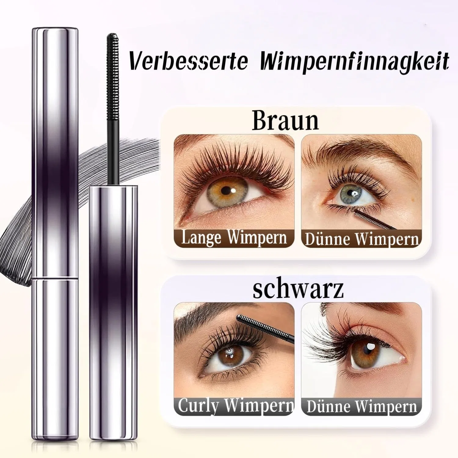 Водостойкая тушь для ресниц «Ironeye Mascara» от Faccelove's Generisch, Black*1 — фото 4