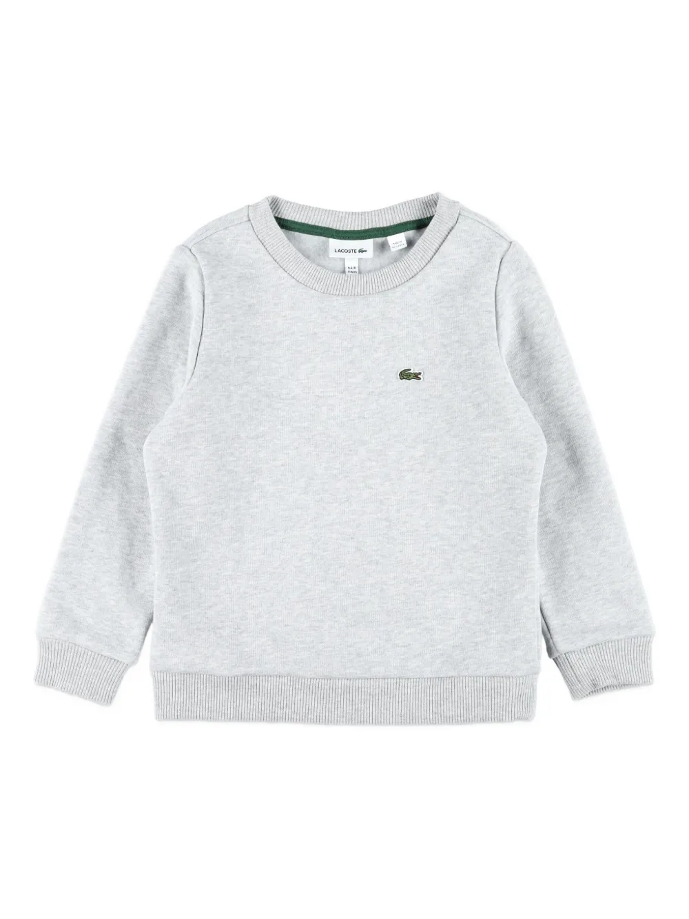 

Толстовка с круглым вырезом Lacoste Kids, серый