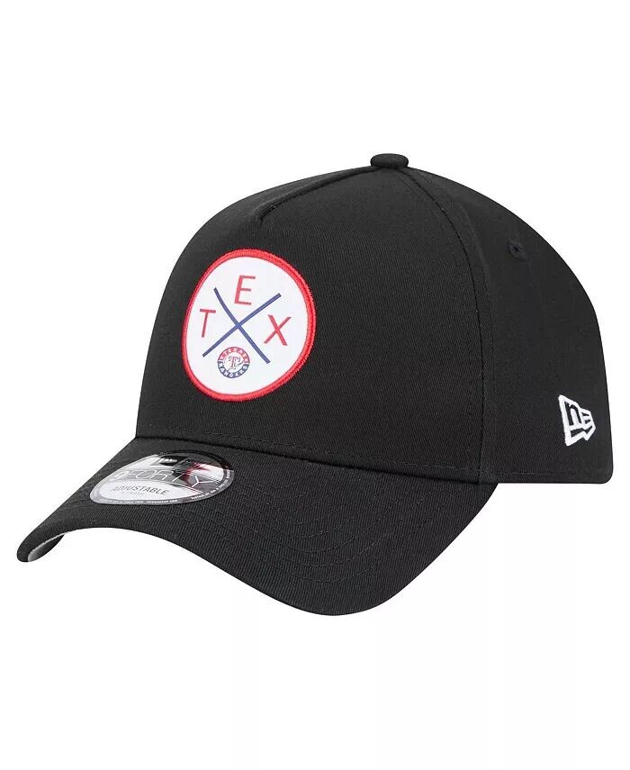 

Мужская черная шапка Texas Rangers 9FORTY A-Frame Adjustable New Era