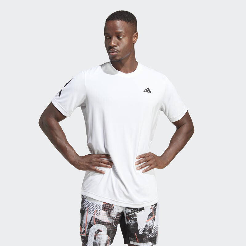 

Теннисная футболка Club с 3 полосками ADIDAS, цвет weiss
