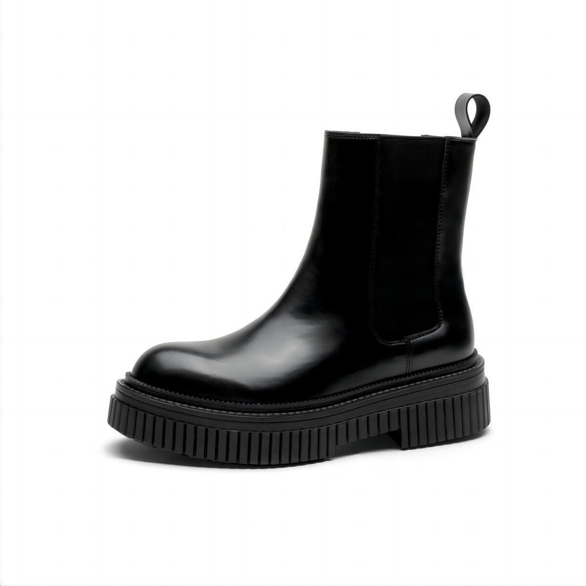 

Ботинки Челси женские черный Toomanyshoes