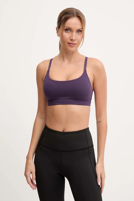 

Спортивный бюстгальтер All me Adidas Performance, фиолетовый