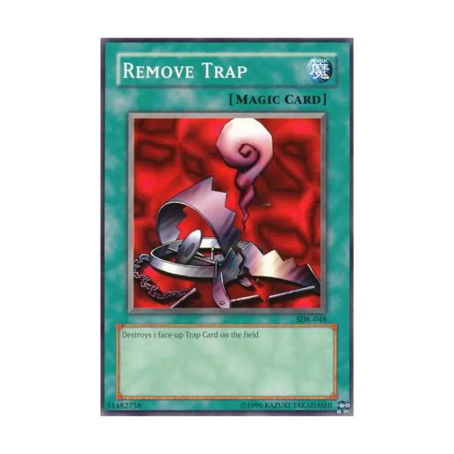 

CCG Удалить ловушку (обычная), Yu-Gi-Oh - Structure Deck - Kaiba - Singles
