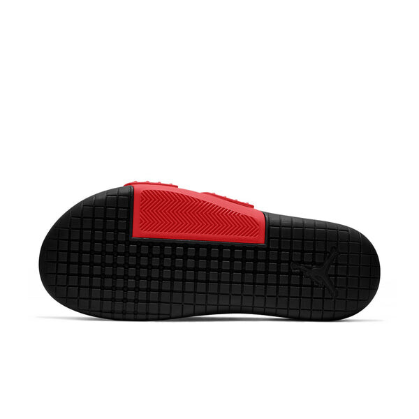 Тапочки hydro 8 colorblock casual red black slippers 'red black' Air Jordan, красный — фото 4