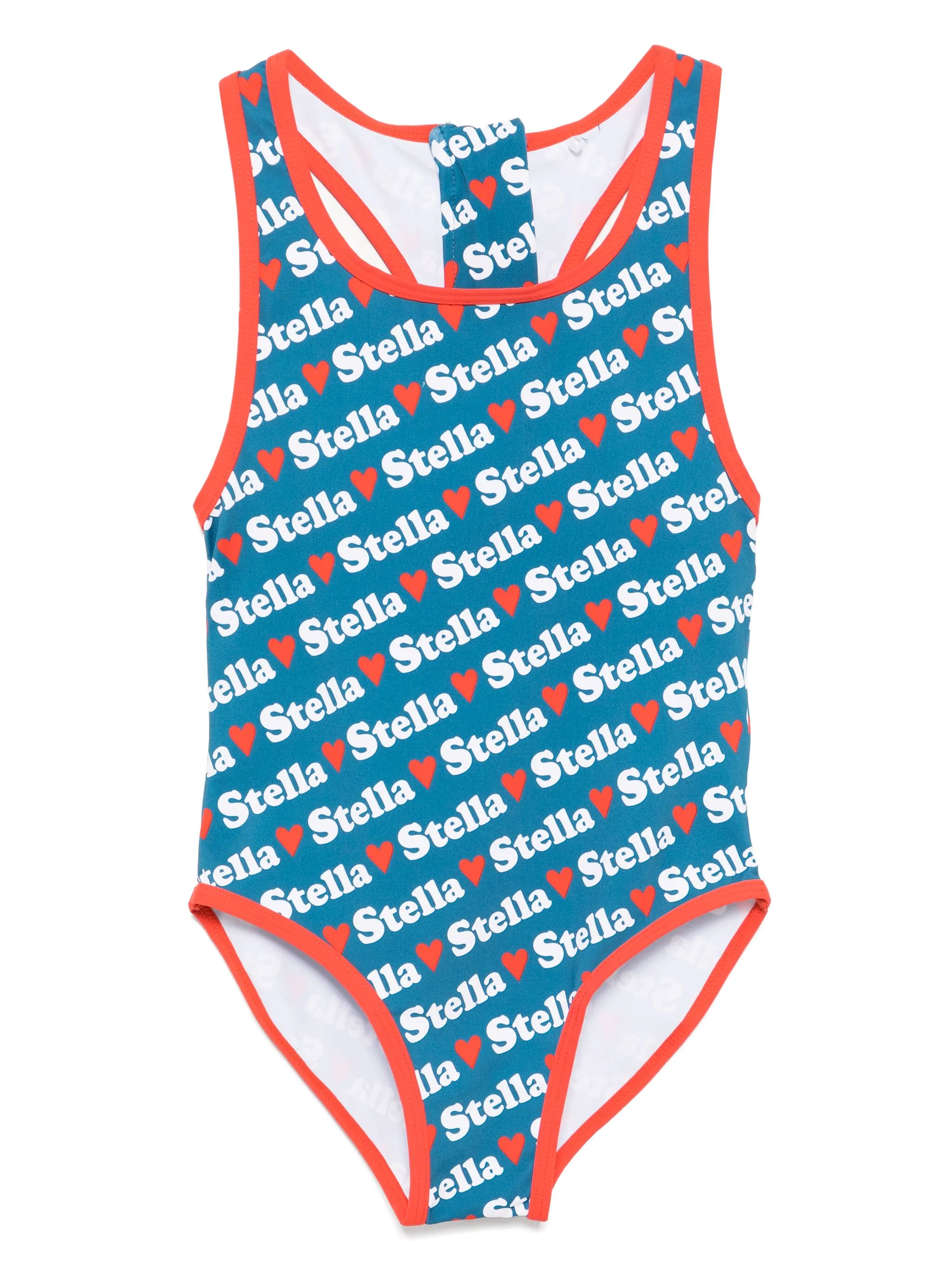 

Купальник с принтом Stella Mccartney Kids, синий