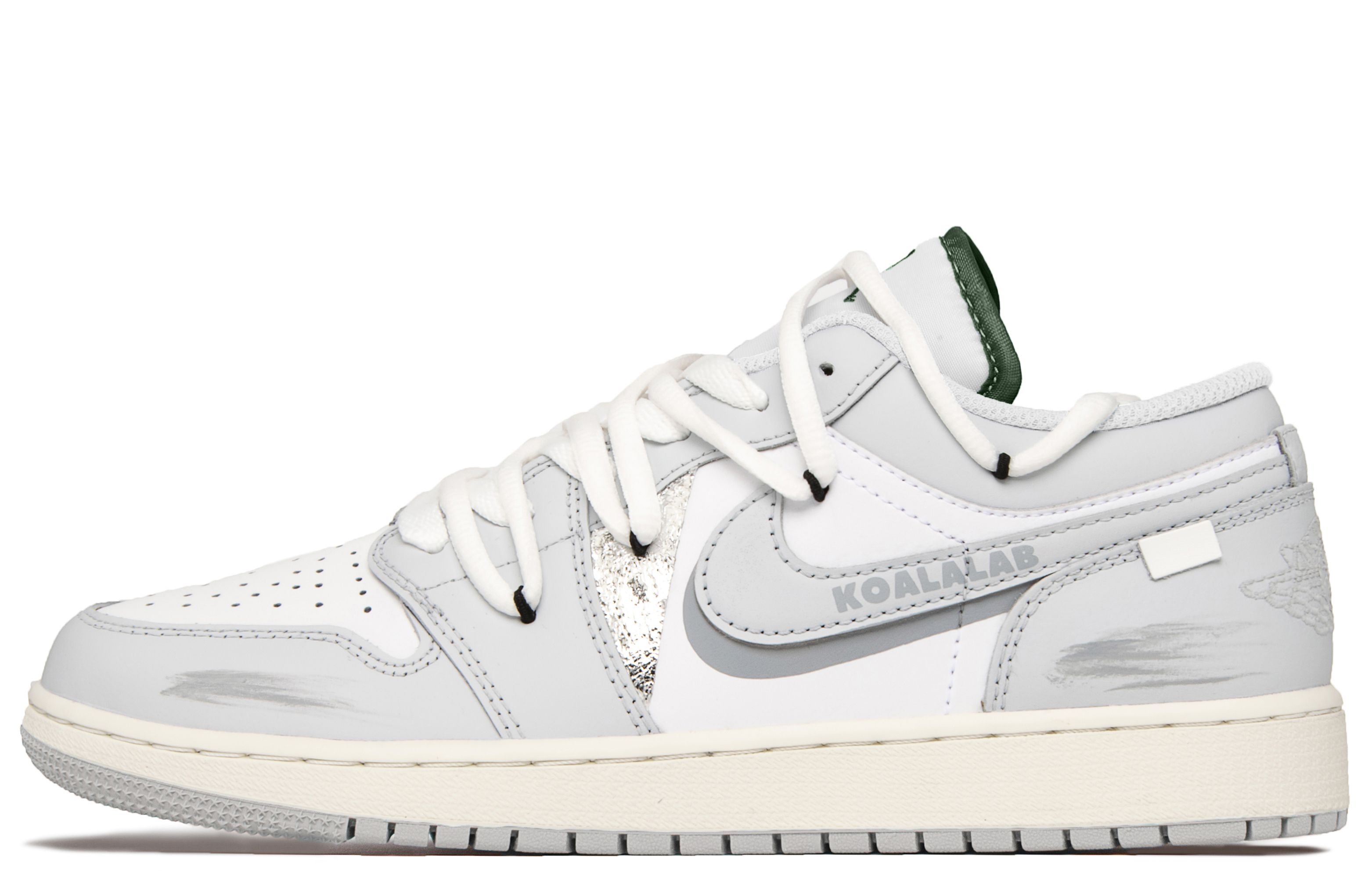 

Баскетбольные кроссовки Air 1 Vintage, низкие, мужские, серо-серебристые Jordan, Light Gray