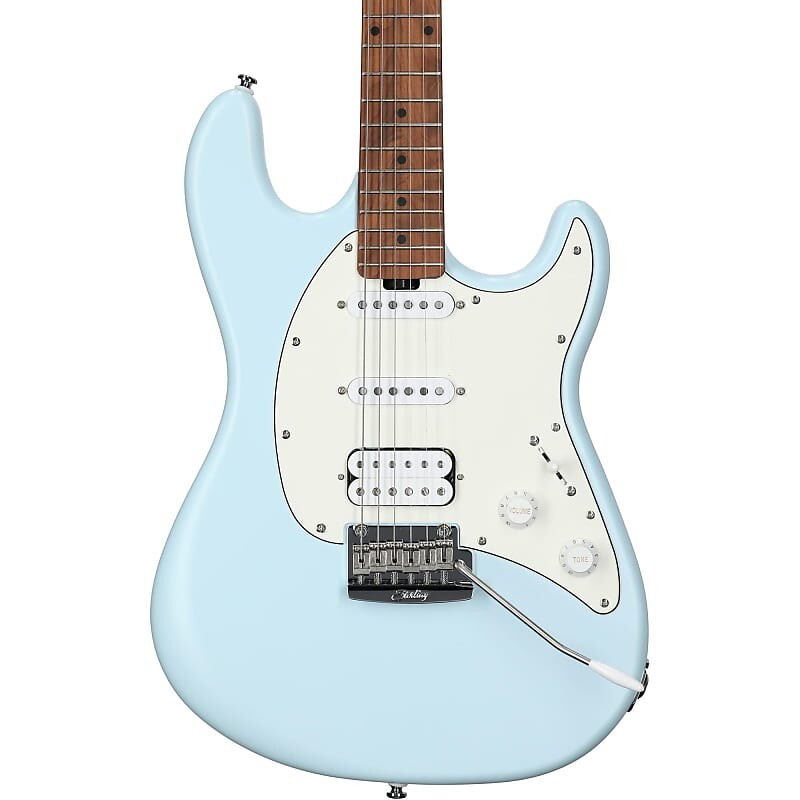 

Электрогитара Sterling CT50 Cutlass HSS Electric Guitar, Daphne Blue Satin