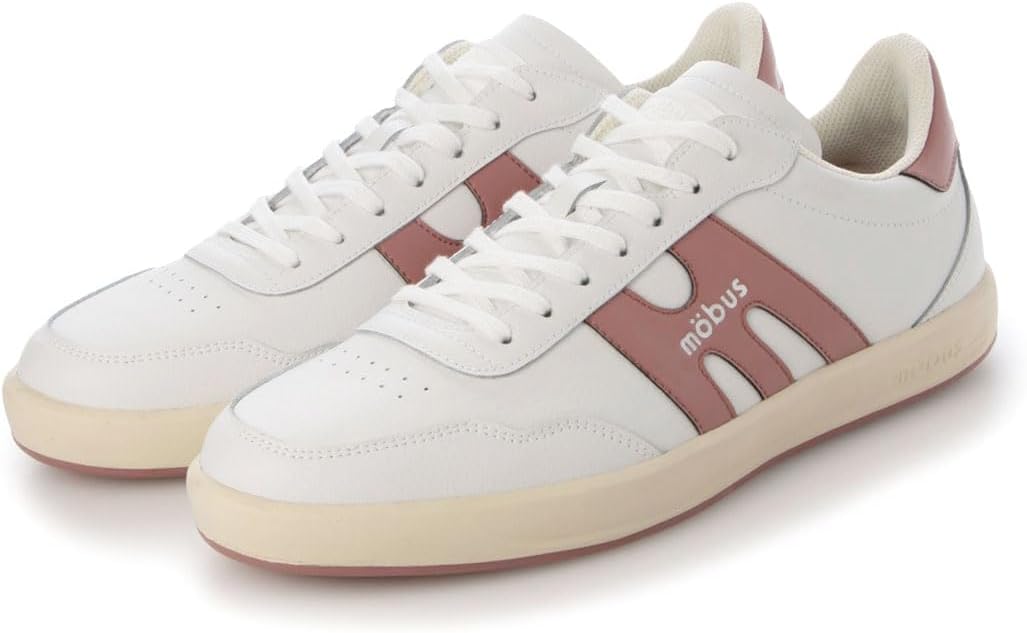 

Мужские повседневные кожаные кроссовки MOBUS Klemens, белый/коричневый