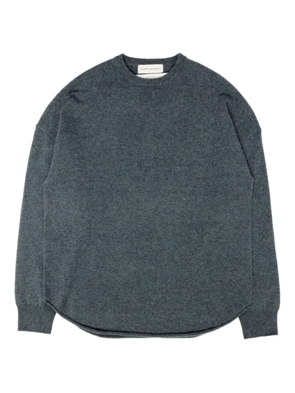 

Свитер N°53 с круглым вырезом extreme cashmere, серый