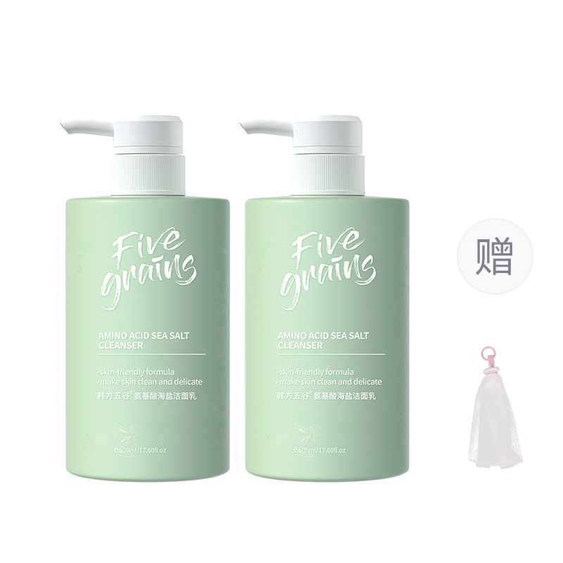 

Очищающее средство с морской солью увлажняющее 500г Korean grain