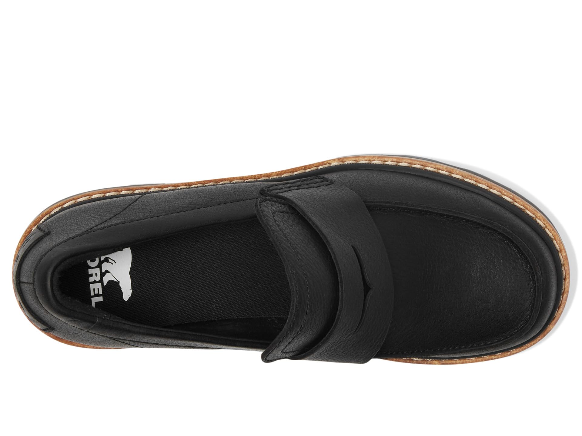 Лоферы SOREL Joan Now City Loafer, цвет Black/Sea Salt — фото 2