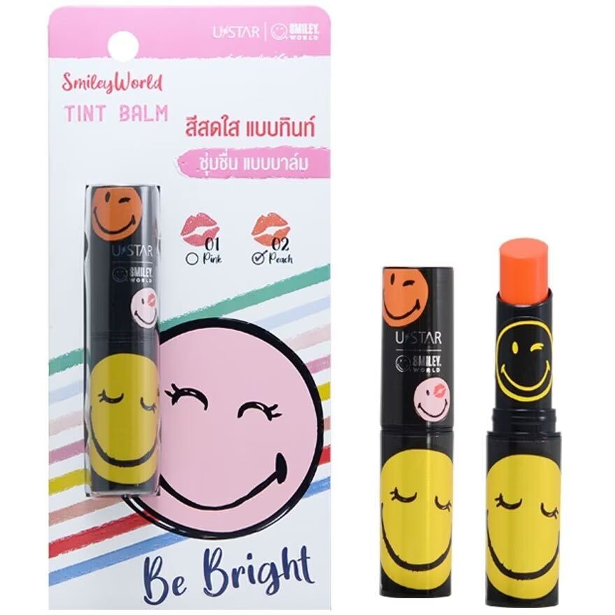 

UStar Ustar Smiley World Оттеночный бальзам 3г. 02, # Peach