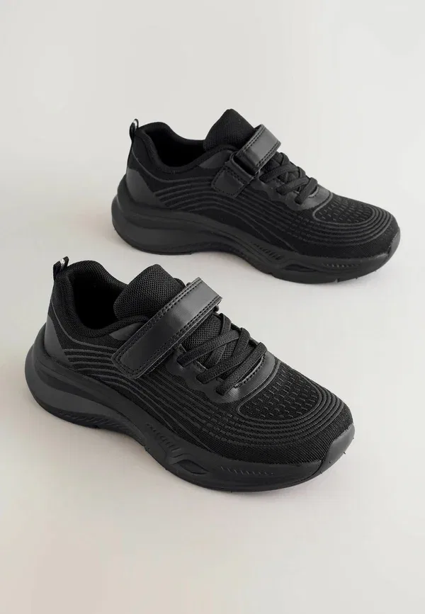 Кроссовки Next Wide fit (g) fit elastic lace up trainers, черный — фото 2