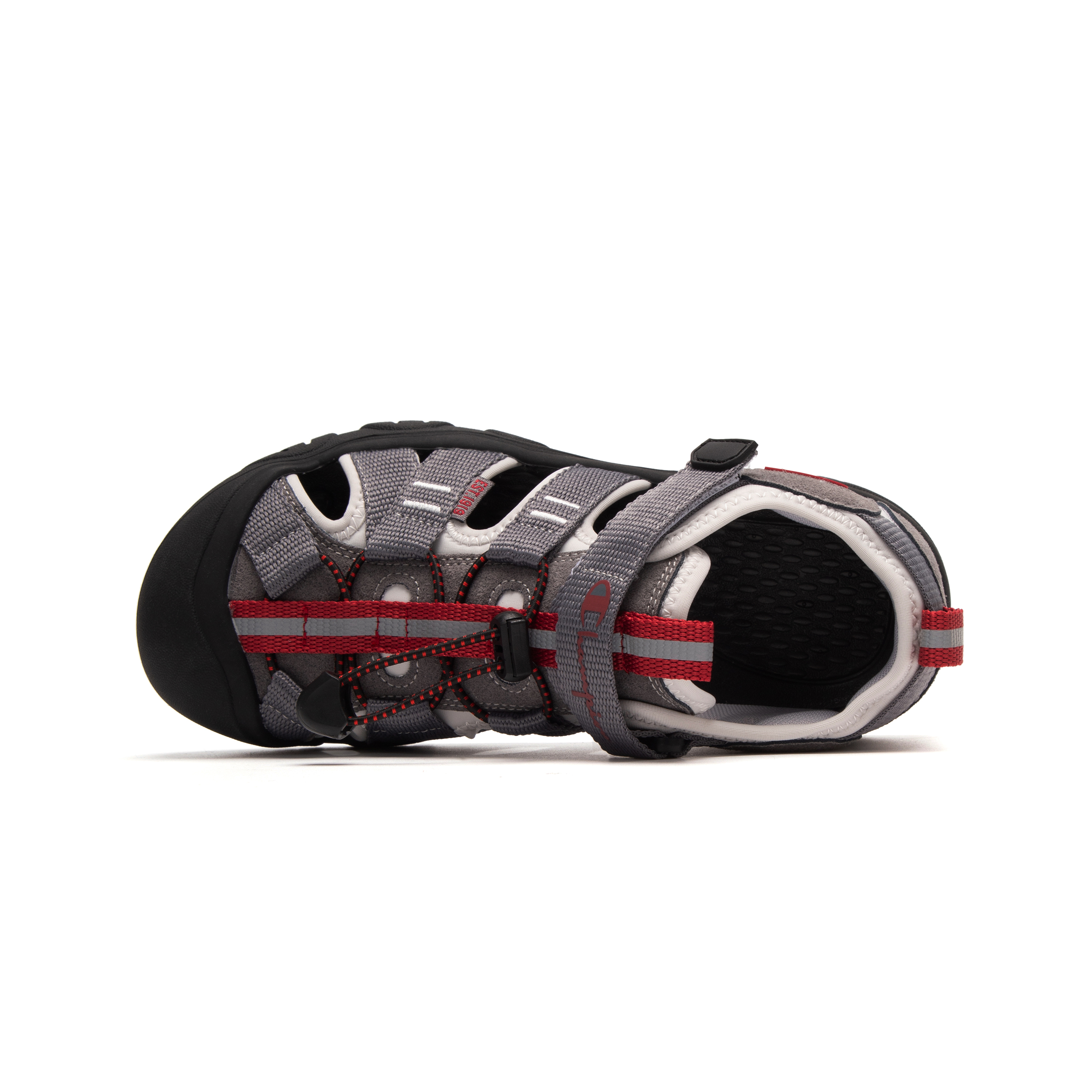 Champion Kids Детские сандалии Solar Rock Grey с противоскользящей подошвой — фото 3
