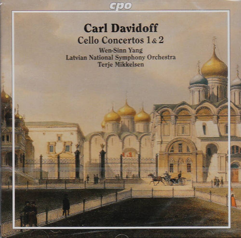

Диск CD Davidoff: Cello Concertos 1 & 2 / Tchaikovsky: Variations on a Rococo Theme [Import] - Carl Davidoff, Pyotr Il'yich Tchaikovsky, Wen-Sinn Yang, Terje Mikkelsen, Latvian National Symphony Orchestra