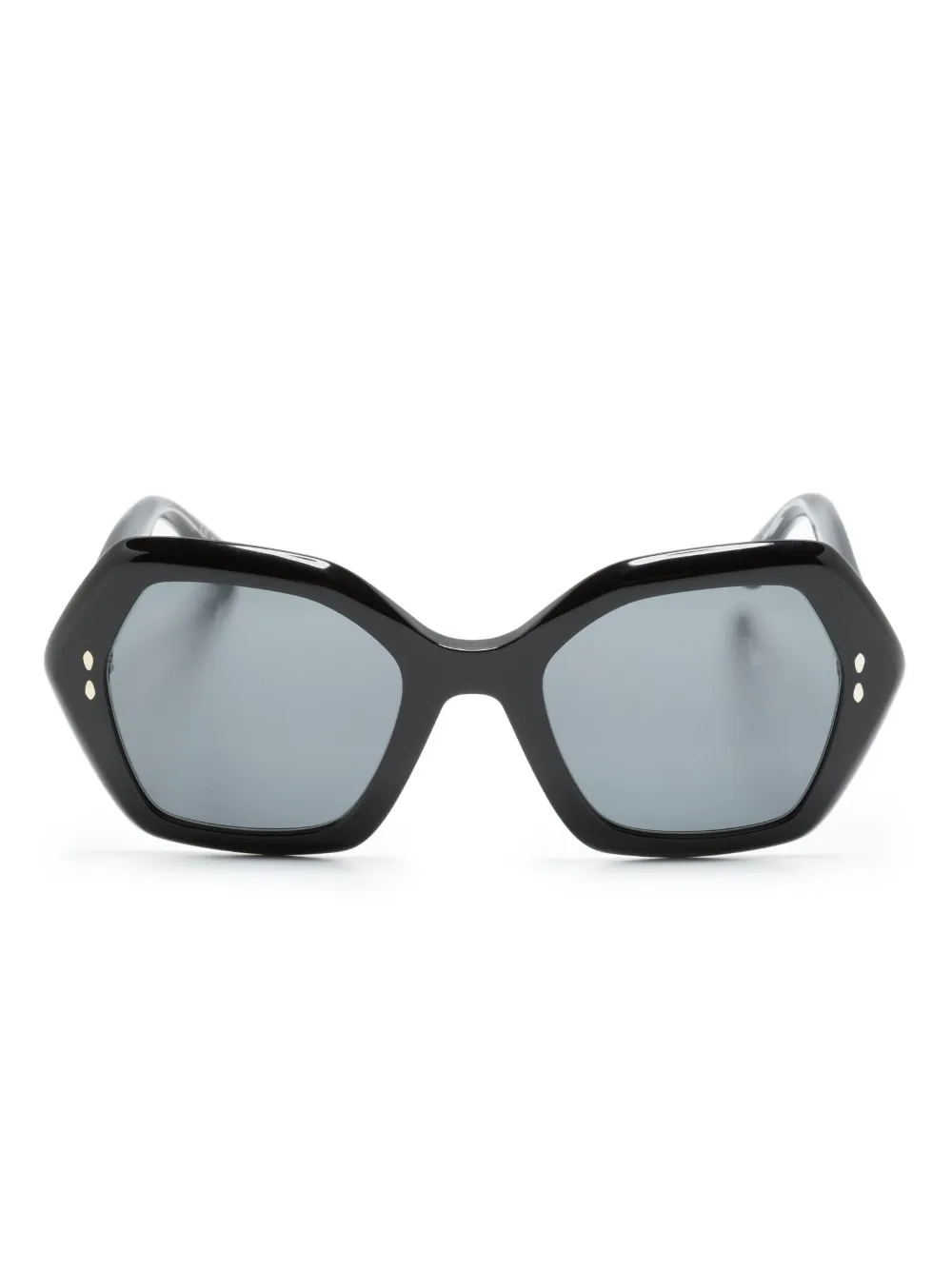 

Солнцезащитные очки в геометричной оправе Isabel Marant Eyewear, черный