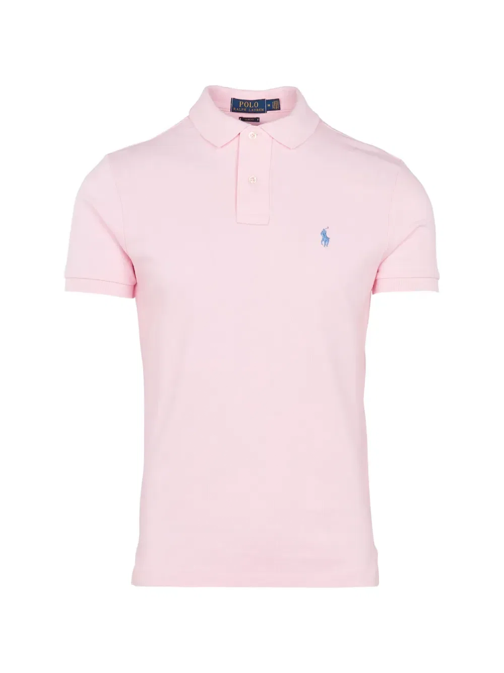 Рубашка поло приталенного кроя Polo Ralph Lauren, розовый