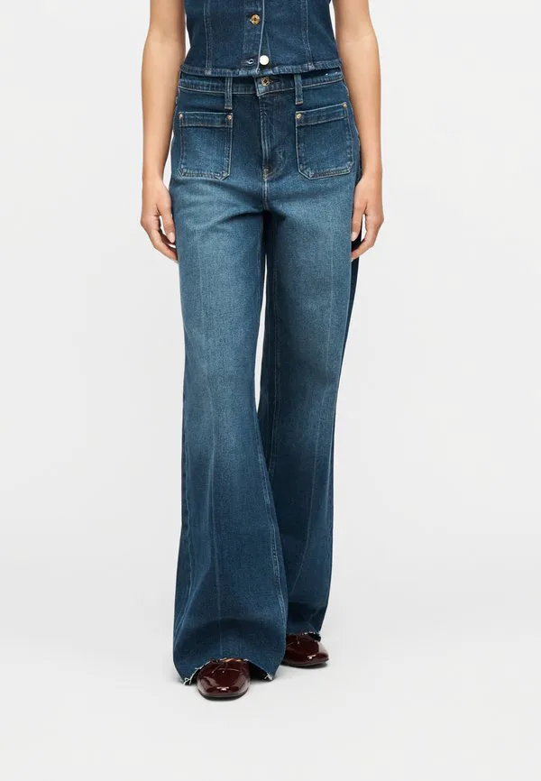 Джинсы stride millerton свободного кроя Gap, Medium Indigo