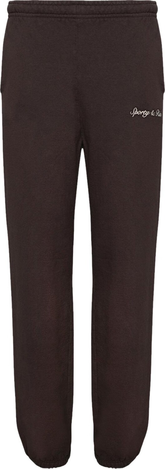 

Спортивные брюки Sporty & Rich Syracuse 'Chocolate', коричневый