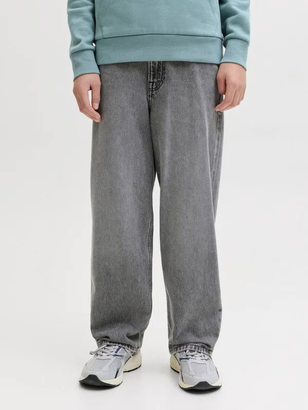 Джинсы свободного кроя jjialex jjoriginal Jack & Jones Junior, Grey Denim — фото 3