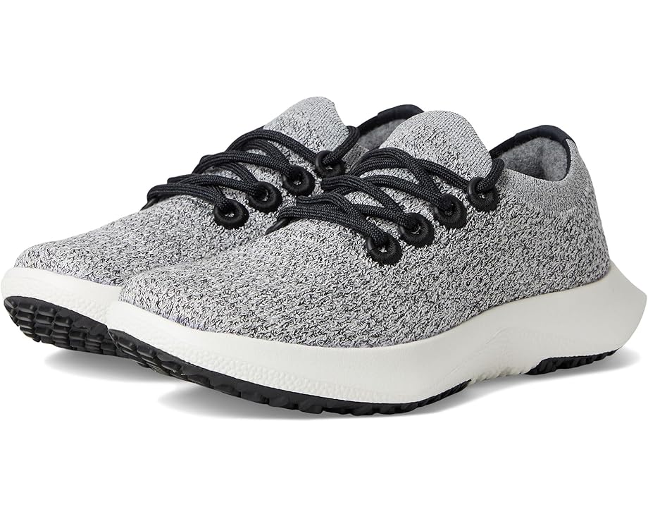 Кроссовки Allbirds Tree Dasher 2, цвет Blizzard, Natural Black (Blizzard)