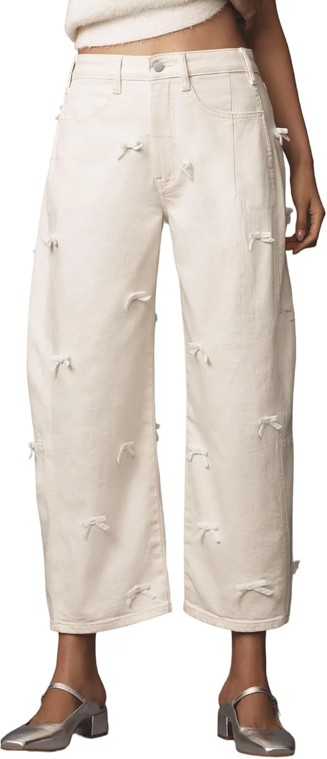 

Kedera Mid Rise Barrel Jeans для женщин Y2K