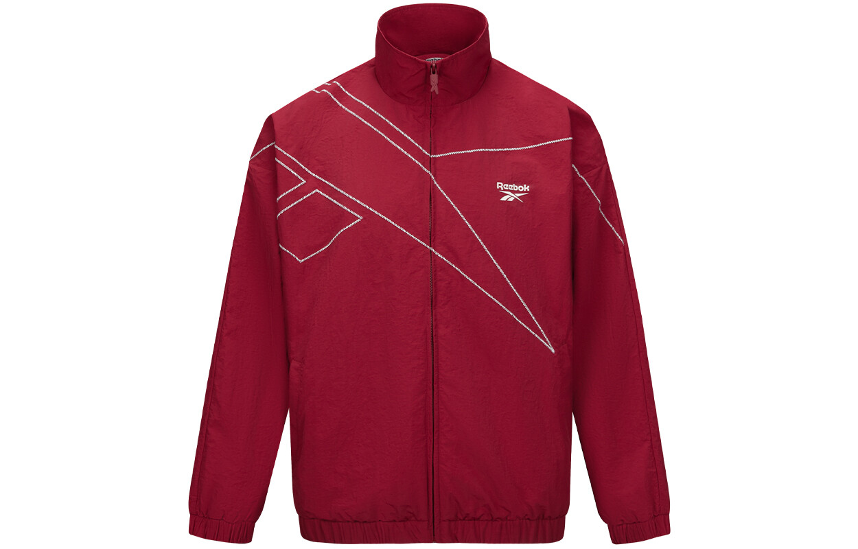 

Куртка унисекс темно-красный Reebok