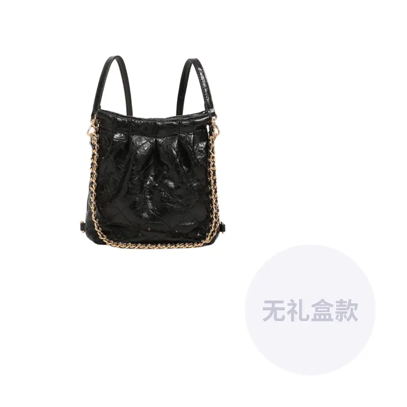 

NOMK Сумка тоут через плечо, Black (Double-Shoulder)