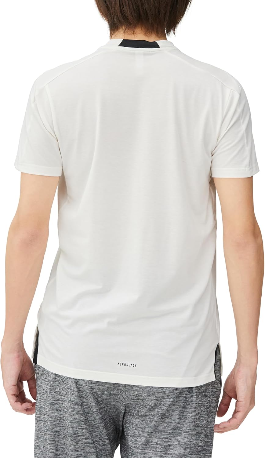 Мужская футболка с коротким рукавом adidas Les Mills Graphic Short Sleeve Tee JRS32, белый — фото 2