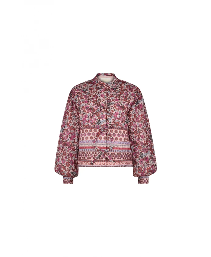 

Стеганая куртка с цветочным принтом Fabienne Chapot, мультиколор