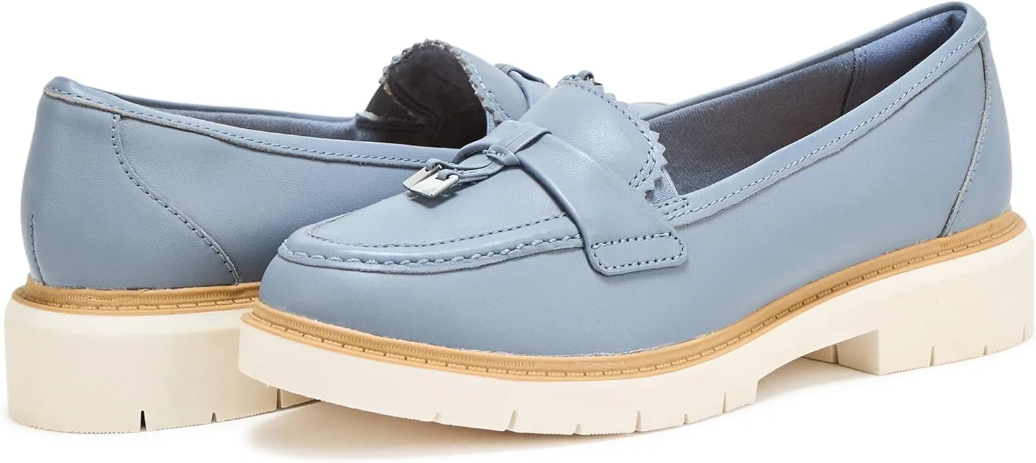 Лоферы Clarks, Denim Blue — фото 3