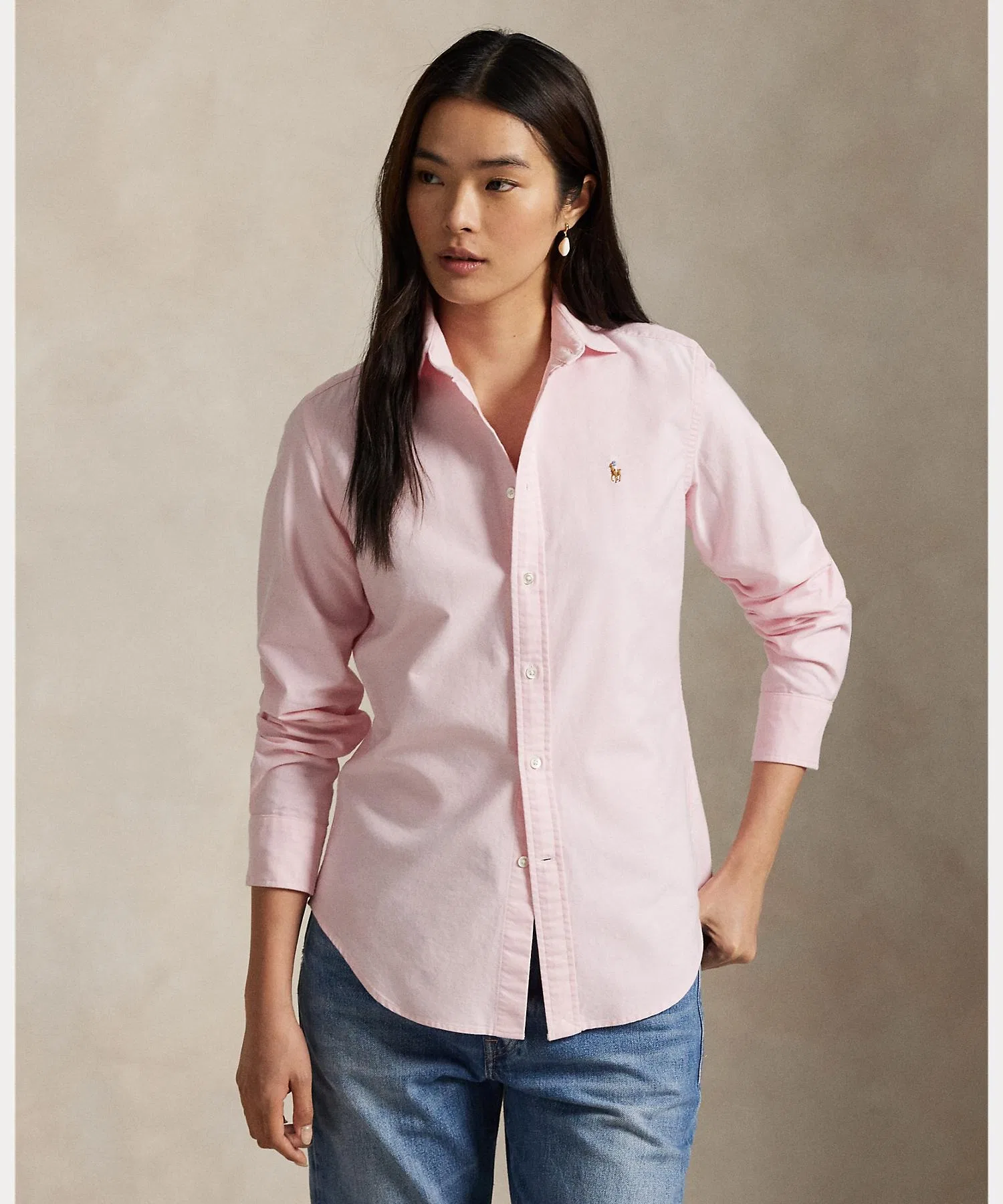Женская рубашка Polo Ralph Lauren Classic Fit Oxford