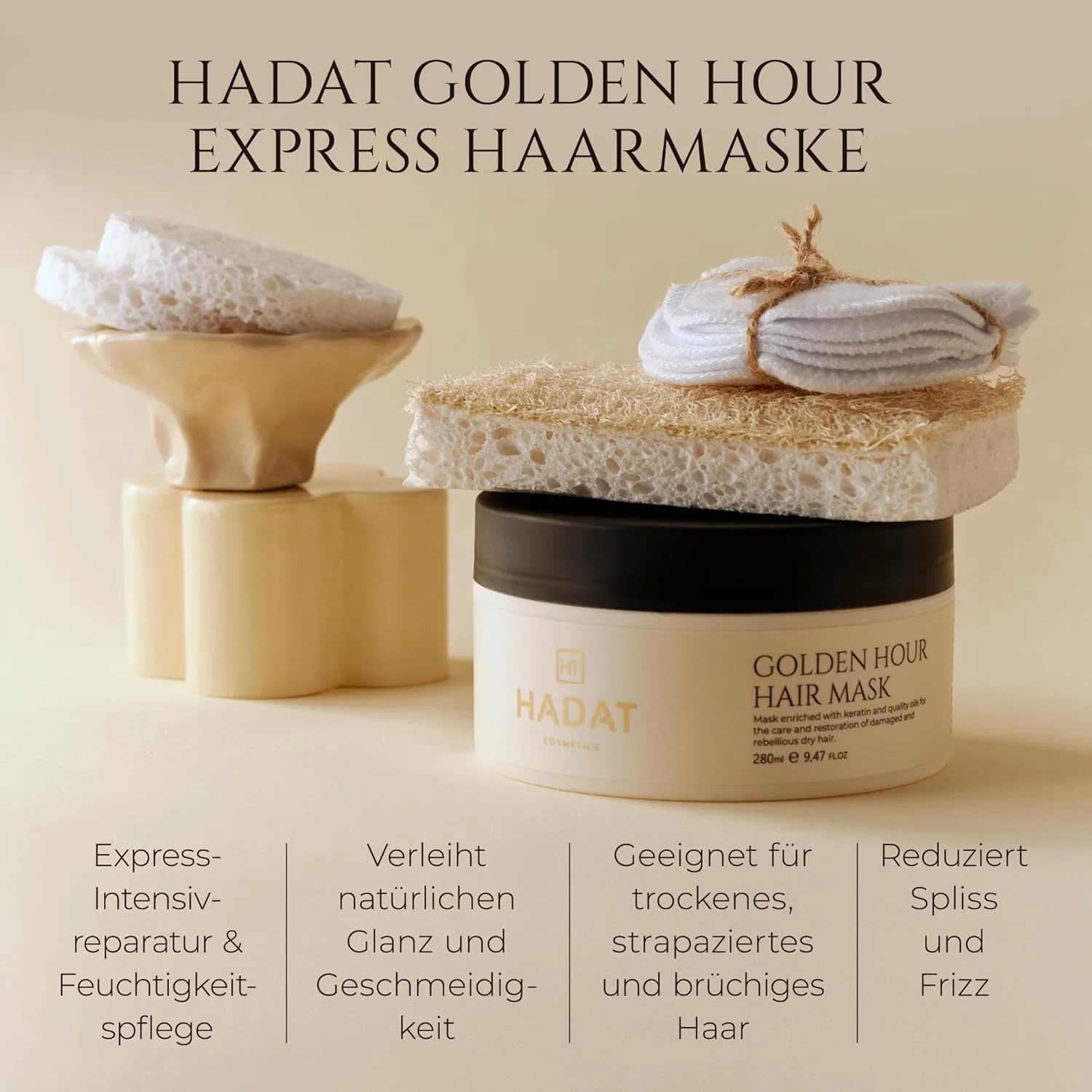 Экспресс-маска для волос «Golden Hour» от HADAT Hadat Cosmetics — фото 2