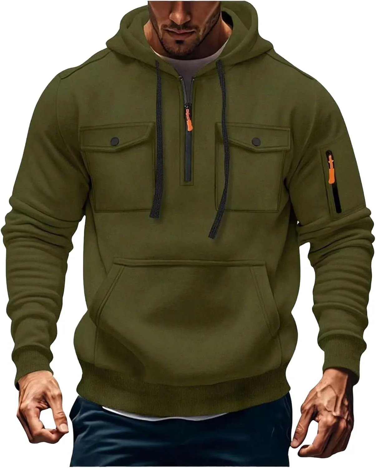 

Мужской тактический худи с карманом FOCLMP