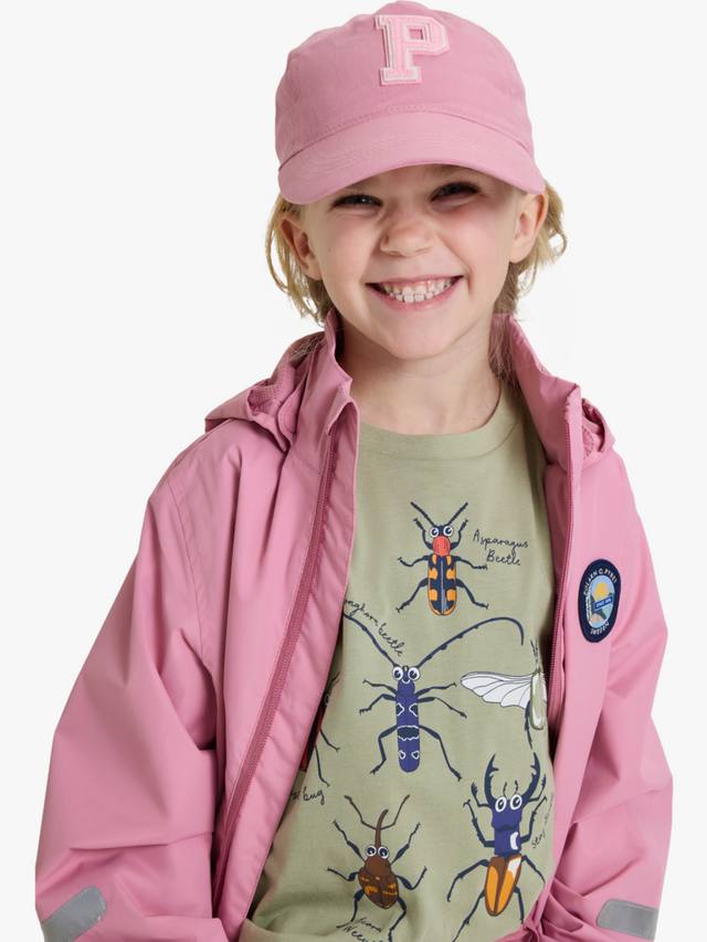 

Детская футболка Bug из органического хлопка Polarn O. Pyret, Green