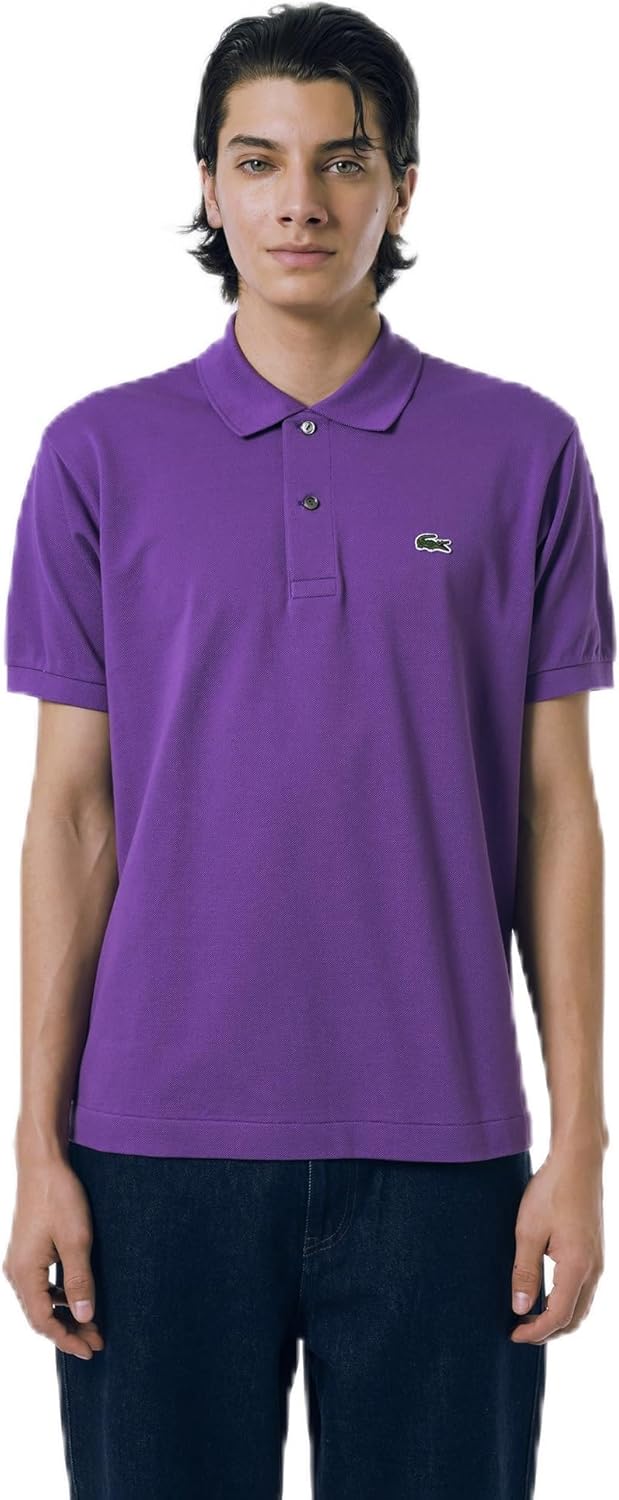

Поло LACOSTE Классическое поло с коротким рукавом L.12.12 для мужчин L1212LJ-99, фиолетовый
