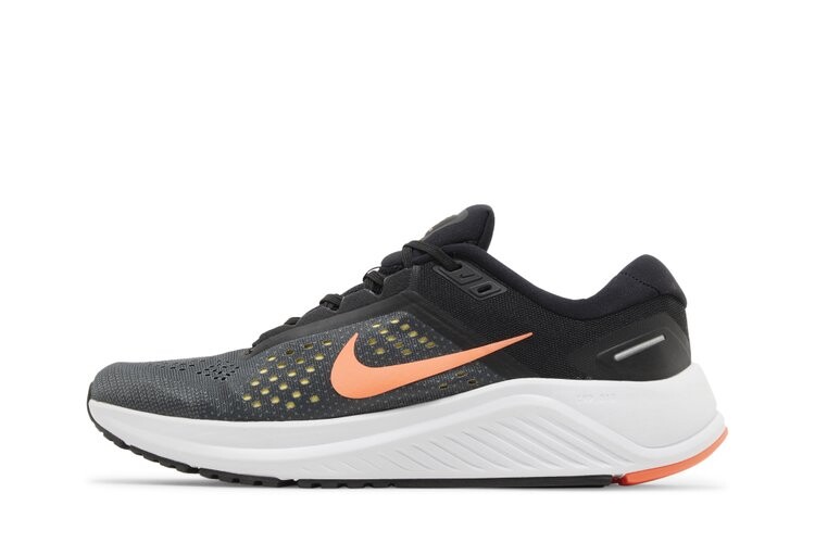 Кроссовки Nike Air Zoom Structure 23, черный — фото 3