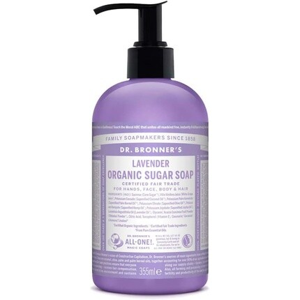 

Лавандовое жидкое мыло 355мл, Dr. Bronner'S